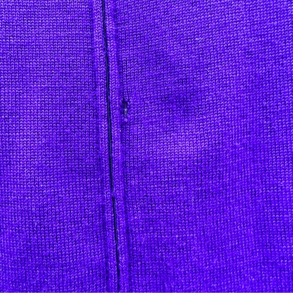 100% Wool Dress by Ciao gorgeous vintage early 1990's size 12 zip at back - Picture 16 of 16